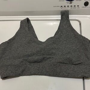 ZELOS Charcoal Women's Bralette no padding